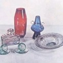 Vases, trays, candlesticks and traditional
