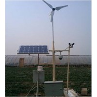 Complete solar and wind power supply system