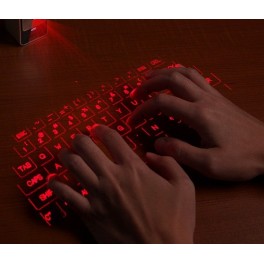 Projected virtual laser bluetooth keyboard for pc