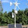 Cámara de vigilancia solar y eólica